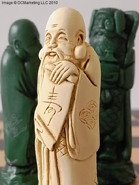 Japanese Plain Theme Chess Set